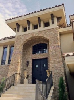 Home Design Front Door View